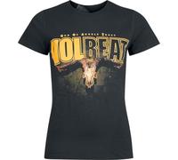 Volbeat God of Angels Trust Mujer Camiseta Negro L 100% algodón Vorne Bedruckt, Hinten Bedruckt Regular