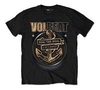 Volbeat - T-Shirt # S Black Unisex # Anchor