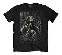 Volbeat - T-Shirt # Xl Black Unisex # Goat With Skull