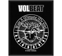 Volbeat Wait A Minute My Girl - Parche (8 x 10 cm), diseño de niña