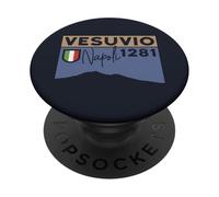 Volcán Monte Vesubio Nápoles Regalos de Senderismo de Viaje Italiano PopSockets PopGrip Adhesivo