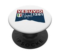 Volcán Monte Vesubio Nápoles Regalos de Senderismo de Viaje Italiano PopSockets PopGrip Adhesivo