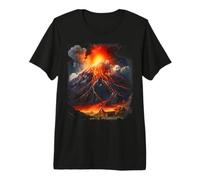 Volcanes de Fuego, volcán en erupción de geología para Amantes del volcán Camiseta Premium