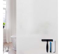Volcanics Película de privacidad para Ventana de Vidrio Esmerilado con Herramientas de instalación, película estática extraíble para Ventana de baño, Control de Calor, Bloqueo UV, a Prueba de miradas