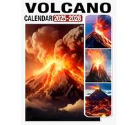 Volcano Calendar 2025 - 2026: Spread Joy and Stay Organized with a 24-Month Planner with US Holidays - Ideal for Gifting or White Elephant Parties, Perfect Christmas Gift