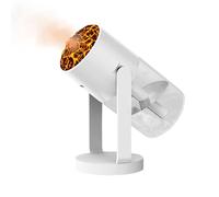 Volcano Humidifier - USB Personal Humidifier | Mist Diffuser with Colorful LED, Desktop Air Moisturizer with Quiet for Bedroom Office, Mini Humidifying Device