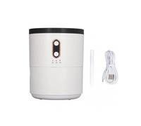 Volcano Humidifier, Waterless Essential Oil Diffuser with Flame Mode, Jellyfish Mode & Blue Flame, Quiet Operation for Home, Office, Travel, Party