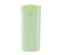 Volcano Mist Humidifier - Bedroom Air Moisturiser for Travel | Quiet Ultrasonic with Large Tank Capacity & Adjustable Mist Levels for Nursery Kids Pet Indoor Car Hotel Spaces