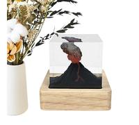 Volcano Night Light- USB Cube Night Lamp Tool, Resin Glow Lighst, Tabletop Decorative Lighest| Powered USB Supply For Bedroom Living Room Study Room Bathroom Entryway Desk Atmosphere Ambiance Soft