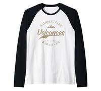 Volcanoes National Park | Hawaii Camiseta Manga Raglan