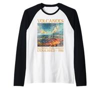 Volcanoes National Park | Hawaii Camiseta Manga Raglan