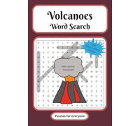 Volcanoes Word Search Puzzle Book: Word Searches with Easy to Read Print about Volcanoes, Geography, Geology, and More | 6x9 inches, 200 pages | 100 ... … Gift for Vacations, Holidays and Free Times