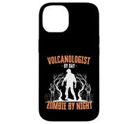 Volcanologist by Day Zombie by Night Funny Halloween Espeluznante Carcasa para iPhone 14
