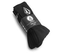 Volcom Calcetines Hombre Stone – Pack de 3 – Negro