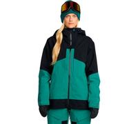 VOLCOM At Stretch Gore-tex Jacket W - Mujer - Negro / Verde - talla L- modelo 2026