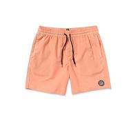 VOLCOM Bañador para hombre Center Trunk 17 coral | L