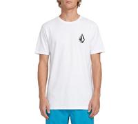Volcom Blaquedout Short Sleeve tee Camiseta, Blanco, XXL para Hombre