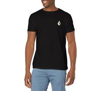 Volcom Camiseta Blaquedout SS, Negro, M para Hombre