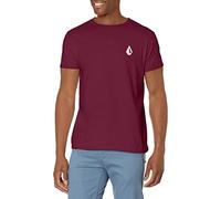 Volcom Blaquedout Short Sleeve tee Camiseta, Puerto, L Hombres