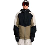 VOLCOM Brighton Full Zip Jacket - Hombre - Blanco / Gris / Negro - talla M- modelo 2026