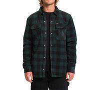 Volcom - Camisas - Bowered Fleece LS Shirt Scarab - Talla M - Verde Verde M