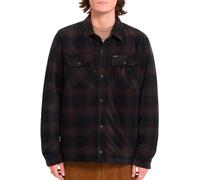 Volcom - Camisas - Bowered II Fleece Shirt Cacao - Talla L - Marrón Marrón L