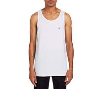 Volcom, Camiseta sin Mangas para Hombre, Blanco - Nuevo, Large