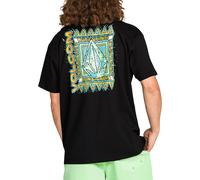 Volcom Camiseta T-Shirt De Manga Corta Algodón Negro - Talla M L XL