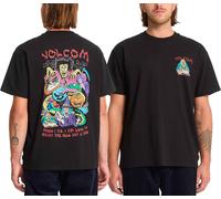 Volcom - Camisetas - Fa JJ Villard SS Tee Black - Talla M - Negro Negro M