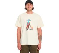Volcom - Camisetas - Fa Mickey Mason 1 SS Tee Dirty White - Talla XL - Blanco Blanco XL