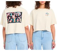 Volcom - Camisetas mujer - Fa Bruno Lucas Tee Vintage White para Mujer - Talla M - Beige Beige M