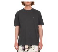 Volcom - Camisetas - Solid Stone Emb SST Black - Talla S - Negro Negro S