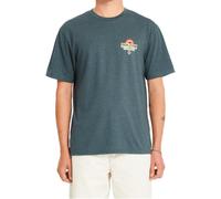 Volcom - Camisetas - Sure Thing Hth SS Tee Dark Slate - Talla M - Azul Azul M