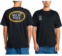 Volcom - Camisetas - Tune In SS Tee Antique Black - Talla M - Negro Negro M