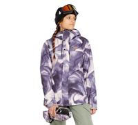 Volcom Chaqueta con capucha para mujer, con aislamiento, para snowboard, esquí, invierno, Nirvana S5, Large