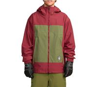 Volcom - Chaquetas de esquí - Arthur 3L Jacket Burnt Red - Talla M - Rojo Rojo M