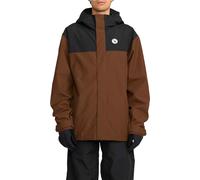 Volcom - Chaquetas de esquí - Buckthreeeighty Jacket Brown - Talla L - Marrón Marrón L