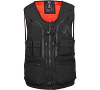 Volcom - Chaquetas de esquí - Iguchi Slack Vest Black de Softshell - Talla L - Negro Negro L