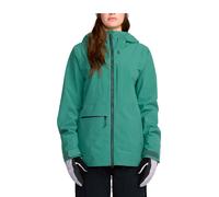 Volcom - Chaquetas de esquí mujer - Cloudbreaker Stretch 30K Jacket W Spruce Green - Talla S - Verde Verde S