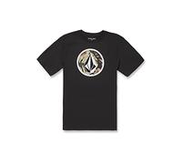 Volcom Circle Stone SST para Hombre, Negro 13, X-Large