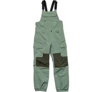 Volcom - Pantalones de esquí mujer - Creston 3D Stretch Bib W Light Green - Talla S - Verde Verde S