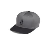 Volcom Full Stone Heather Xfit Hat Gorra de béisbol, Asphalt Black-Nuevo, Small-Medium para Hombre