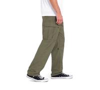 Volcom Extraño Turista Cónico Pantalones Militares - Wintermoss