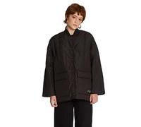 Volcom Fa Chrissieabbottxfrench Jkt, Chaqueta Mujer, Negro (Black), M