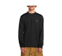 Volcom - Forros polares - Gridlock Crew Neck Black de Lana - Talla M - Negro Negro M