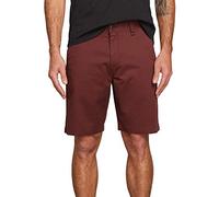 Volcom Frickin Chino Short Pantalones Cortos Informales, Brezo carbón, S para Hombre