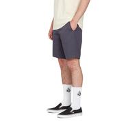 Volcom Frickin Cintura Elástica 48.3cm Pantalones Cortos - Carbón