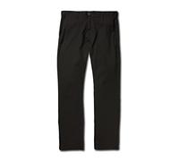 Volcom Frickin Modern Fit Stretch Pantalón chino, Black 1, 33W / 30L Hombre