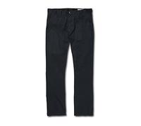 Volcom Frickin Modern Fit Stretch Pantalón chino, Dark Navy 1, 38W / 32L Hombre
