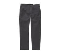 Volcom Frickin Pantalón chino elástico de ajuste moderno para hombre, Carbón 1, 31W x 34L